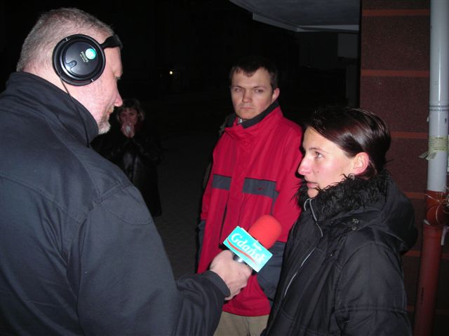 Radio Gda�sk - na �ywo, przed blokiem n34 2