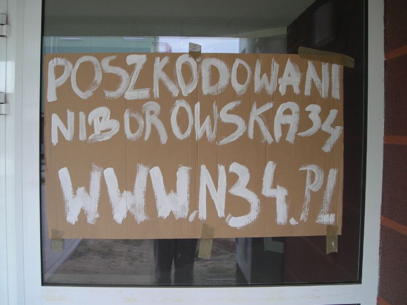 BMRnova transparenty n34 na bloku nieborowska 34 BMRnova transparenty n34 na bloku nieborowska 34