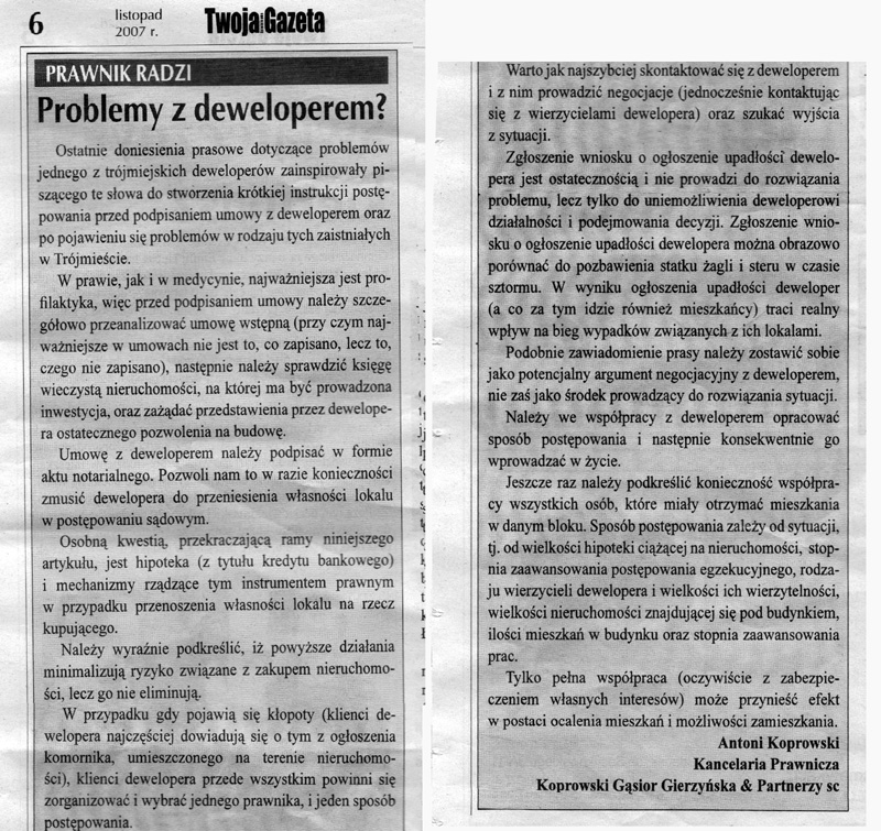 Twoja Gazeta Dzielnicowa 3 Twoja Gazeta Dzielnicowa 3